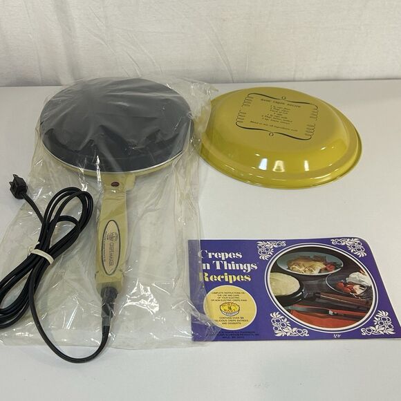 Vintage Nordic Ware Electric Crepe Maker 85032 In Original Box - Picture 5 of 8